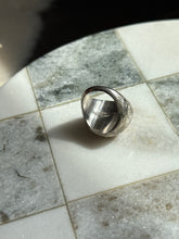 Load image into Gallery viewer, Vintage Siam Sterling Silver Etched Dome Ring Size 7
