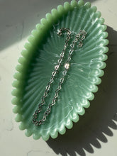 Load image into Gallery viewer, Milor Italy Heart Link Sterling Silver Necklace 16”
