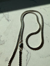 Load image into Gallery viewer, Vintage S-Link Sterling Silver Chain 24”
