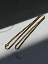 Load image into Gallery viewer, Vintage 14k Yellow Gold Snake Chain 23”
