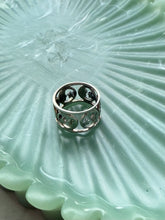 Load image into Gallery viewer, Celestial Sterling Silver Ring Size 4.75
