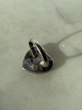 Load image into Gallery viewer, Mosaic Inlay Sterling Silver Heart Ring Size 6.5
