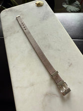 Load image into Gallery viewer, Mesh Buckle Sterling Silver Bracelet 6”-7”

