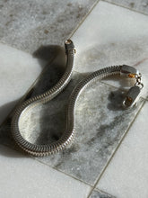 Load image into Gallery viewer, Chunky Snake Link Sterling Silver Bracelet
