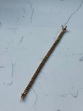 Load image into Gallery viewer, Gold Vermeil CZ Tennis Bracelet 7”
