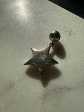 Load image into Gallery viewer, Vintage Star Sterling Silver Pendant
