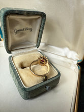 Load image into Gallery viewer, Natural Ruby &amp; Diamond 14k Yellow Gold Ring Size 5
