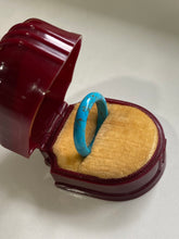 Load image into Gallery viewer, Turquoise Vintage Band Ring
