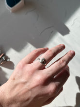 Load image into Gallery viewer, Vintage Hearts of Claddagh Sterling Silver Ring Size 7
