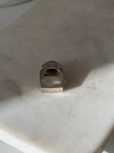 Load image into Gallery viewer, Solid Sterling Silver Black Onyx Ring Size 7.25
