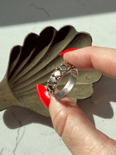 Load image into Gallery viewer, Harlequin 18k Gold &amp; 950 Silver Ring Size 9
