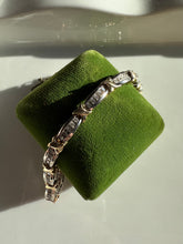 Load image into Gallery viewer, Vintage Two-Toned 10k Gold 1.25ctw Diamond Tennis Bracelet
