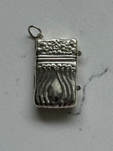 Load image into Gallery viewer, Repousse Sterling Silver Match Holder
