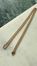 Load image into Gallery viewer, Cable Link 14k Gold Chain 14.5”
