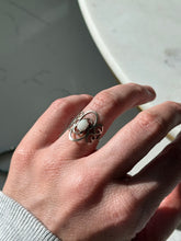 Load image into Gallery viewer, Vintage Opal Sterling Silver Ring Size 5.75
