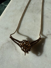 Load image into Gallery viewer, Italian Pearl Gold Vermeil Necklace 18”
