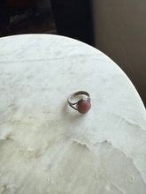 Load image into Gallery viewer, Pink Sterling Silver Vintage Ring
