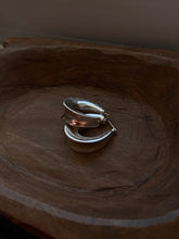 Load image into Gallery viewer, Vintage Sterling Silver Hoops
