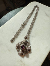 Load image into Gallery viewer, Maltese Cross Sterling Silver Necklace
