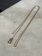 Load image into Gallery viewer, Vintage 14k Yellow Gold Micro Chain De Ancre 16”

