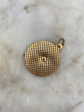 Load image into Gallery viewer, Lady Fortuna Vintage 18k Gold Pendant
