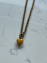 Load image into Gallery viewer, Gold Vermeil Toggle Clasp Necklace 18”
