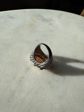 Load image into Gallery viewer, Chunky Multistone Sterling Silver Ring Size 6.25

