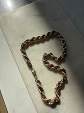 Load image into Gallery viewer, Italian Vintage Sterling Silver Rope Chain
