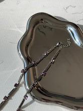 Load image into Gallery viewer, Floral Sterling Silver Necklace 16”-18”
