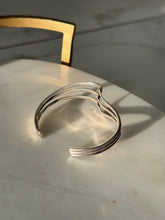 Load image into Gallery viewer, Vintage Solid Sterling Silver Cuff Bracelet
