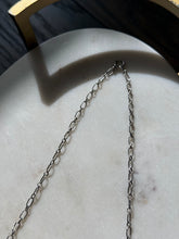 Load image into Gallery viewer, Vintage Signed Opal Sterling Necklace 18.75”

