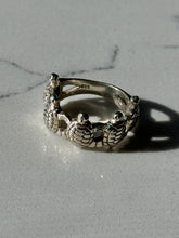 Load image into Gallery viewer, Solid Sterling Silver Turtle Ring Size 6.75
