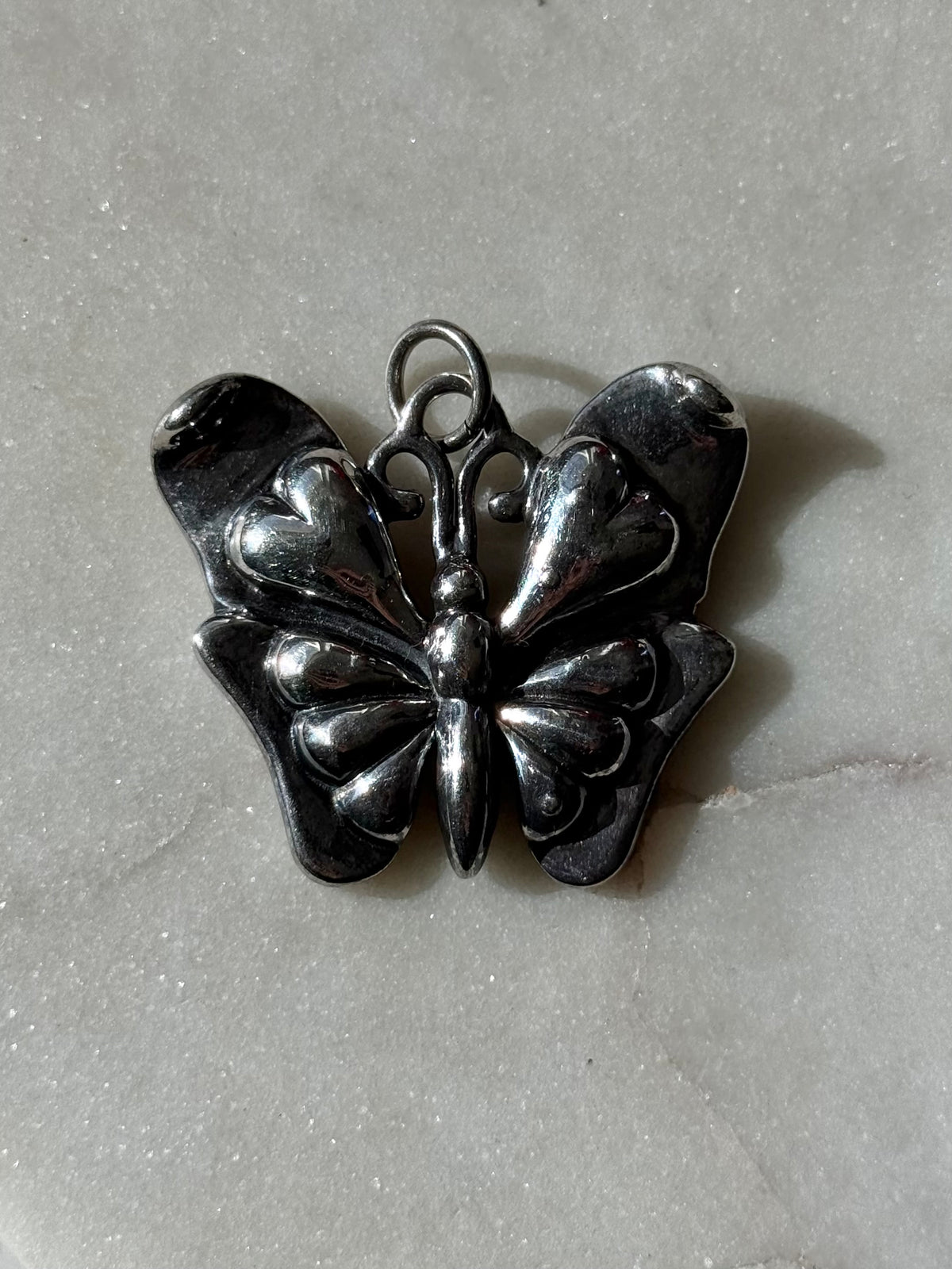 Butterfly Sterling Silver Pendant