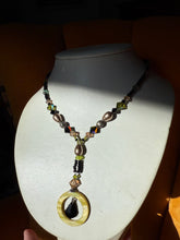 Load image into Gallery viewer, Beaded Sterling Silver Necklace
