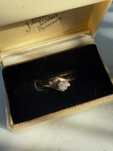 Load image into Gallery viewer, Diamond 14k Yellow Gold Ring Size 7.75
