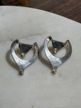 Load image into Gallery viewer, Mexico Vintage Sterling Silver Push Back Earrings
