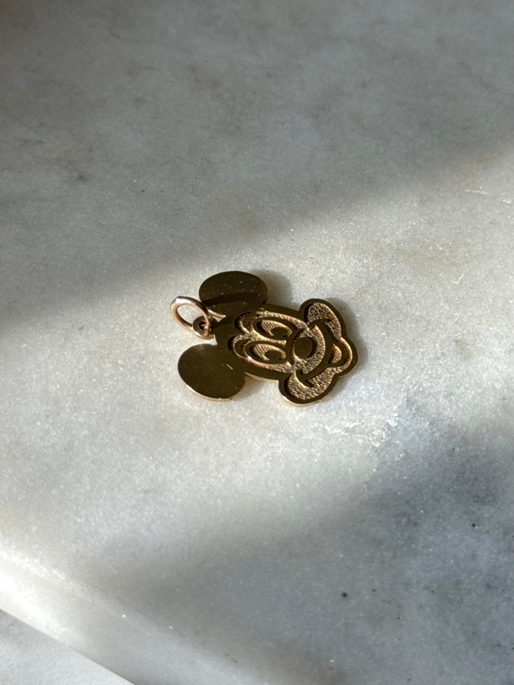 Vintage 10k Gold Mickey Mouse
