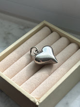 Load image into Gallery viewer, Vintage Sterling Silver Heart Pendant
