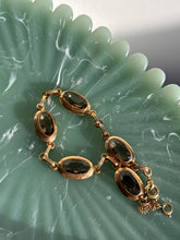 Load image into Gallery viewer, Smoky Quartz Gold Filled Bracelet 7.25”
