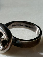 Load image into Gallery viewer, Sterling Silver &amp; 14k Gold Knot Ring Size 7.75
