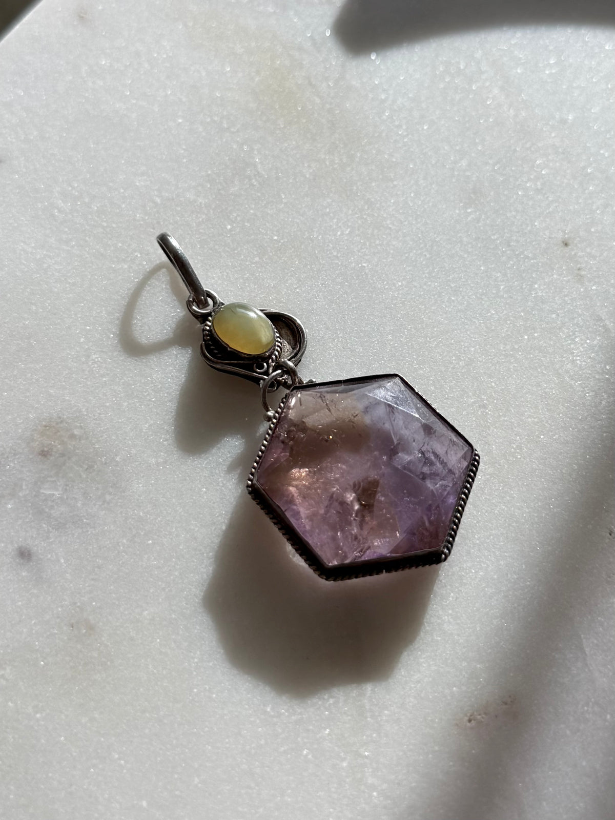 Ametrine Sterling Silver Pendant