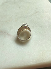 Load image into Gallery viewer, Vintage Amethyst Sterling Silver Ring Size 5
