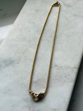 Load image into Gallery viewer, Gold Vermeil Panther Necklace 18”
