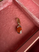 Load image into Gallery viewer, Fire Opal Two-Tone 14k Gold Pendant
