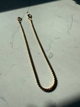 Load image into Gallery viewer, Vintage 1/20 12k Gold Fill Watch Chain Choker 13”
