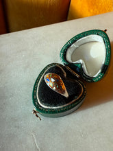 Load image into Gallery viewer, Vintage Enamel Sterling Silver Dainty Ring Size 6.25
