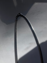Load image into Gallery viewer, Milor Snake Chain Vintage Sterling Silver Necklace
