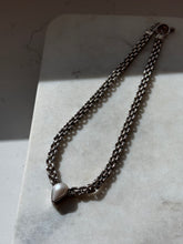 Load image into Gallery viewer, Panther Link Mother of Pearl Sterling Silver Necklace 16.5”
