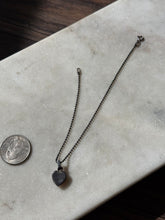 Load image into Gallery viewer, Vintage Pink Conch Sterling Silver Heart Bracelet 9”
