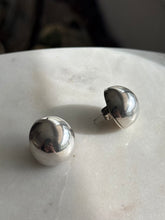 Load image into Gallery viewer, Vintage Sterling Silver Chunky Earrings
